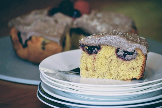 Hazelnut Torte With Berries And Chocolate Hazelnut Frosting